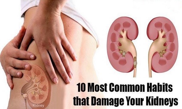 10 Most Common Habits that Damage Your Kidneys
