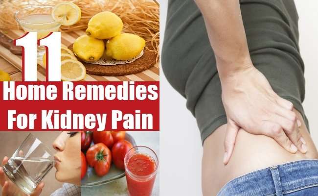 11 Effective Home Remedies For Kidney Pain