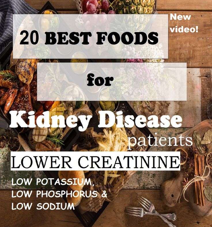 20 Best KIDNEY Friendly Foods to Lower Creatinine and ...