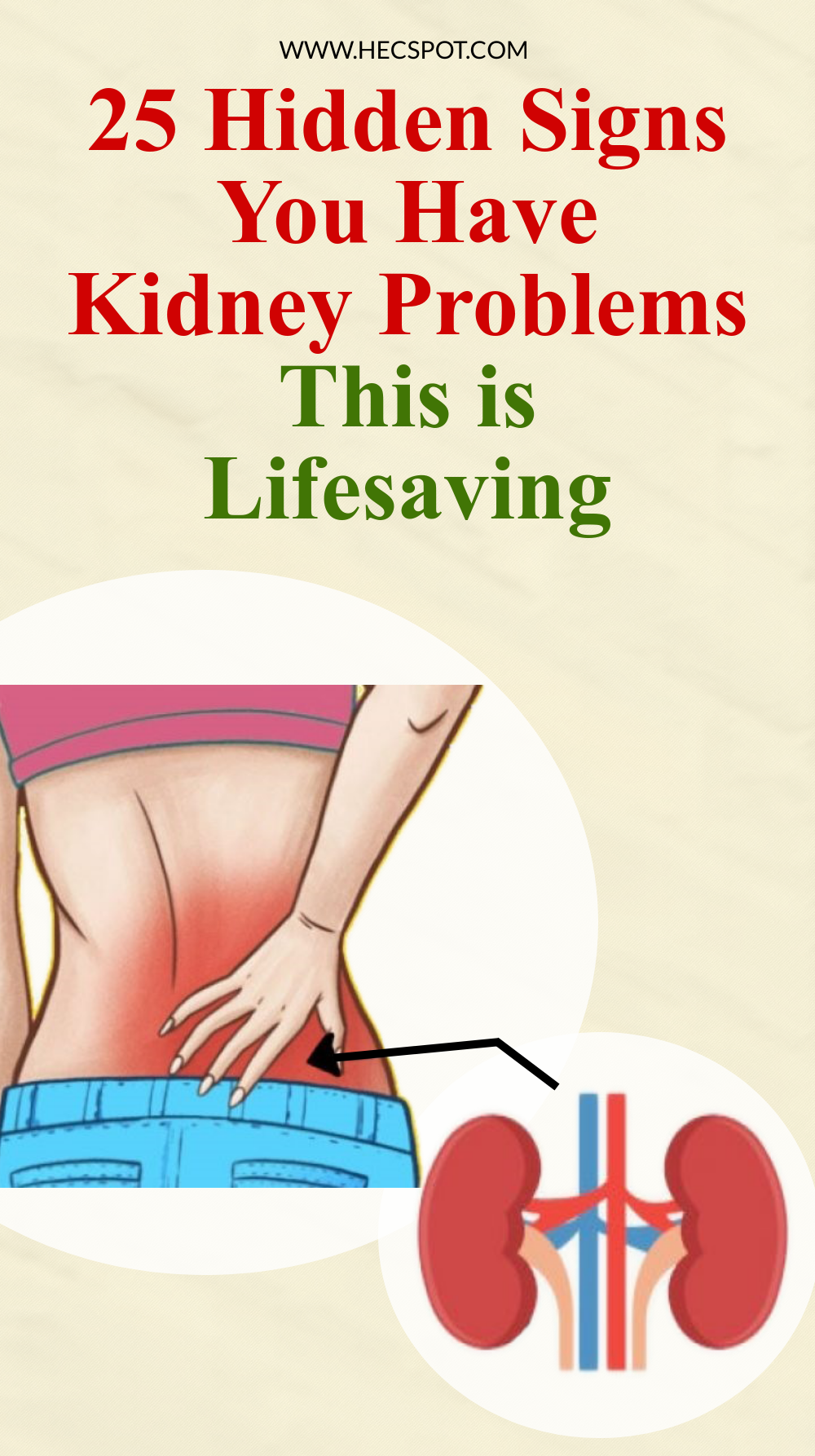 25 Hidden Signs You Have Kidney Problems. This is ...