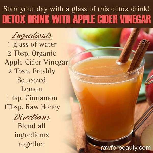 Amazing Apple Cider Vinegar Detox Drink