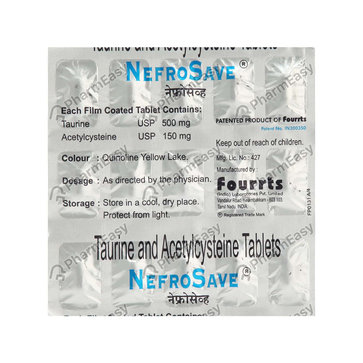 Buy Nefrosave Strip Of 15 Tablets Online at Flat 18% OFF*