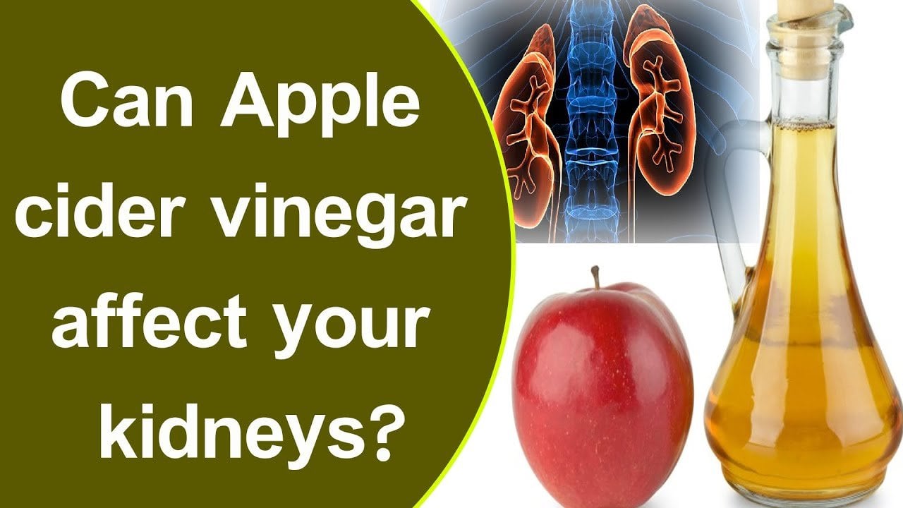 Can Apple cider vinegar affect your kidneys?