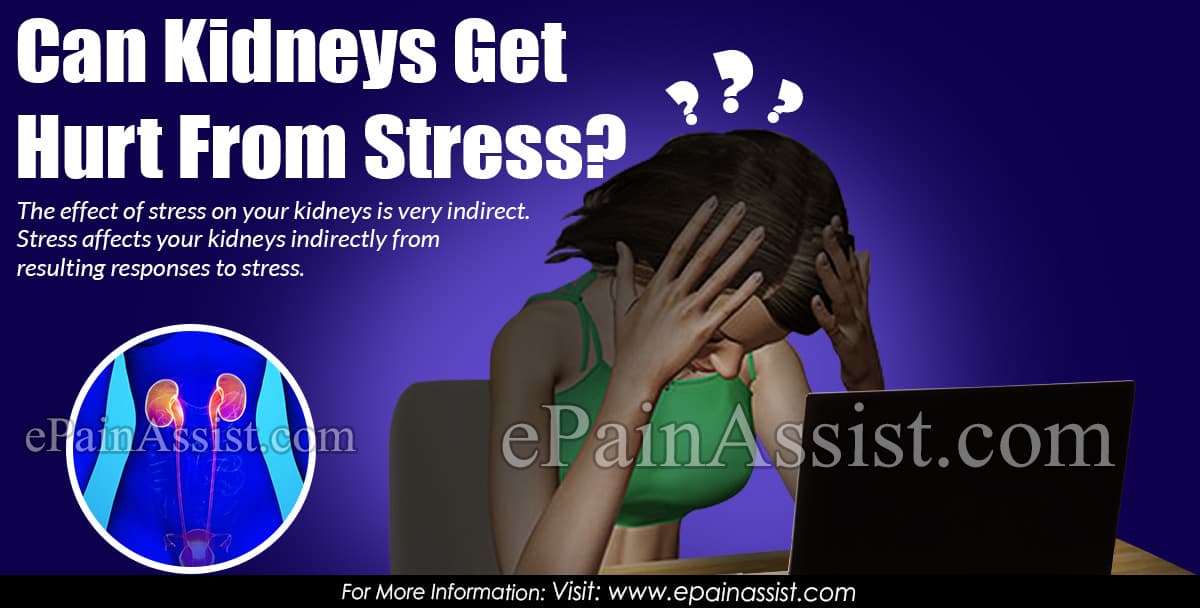 Can Kidneys Get Hurt From Stress?