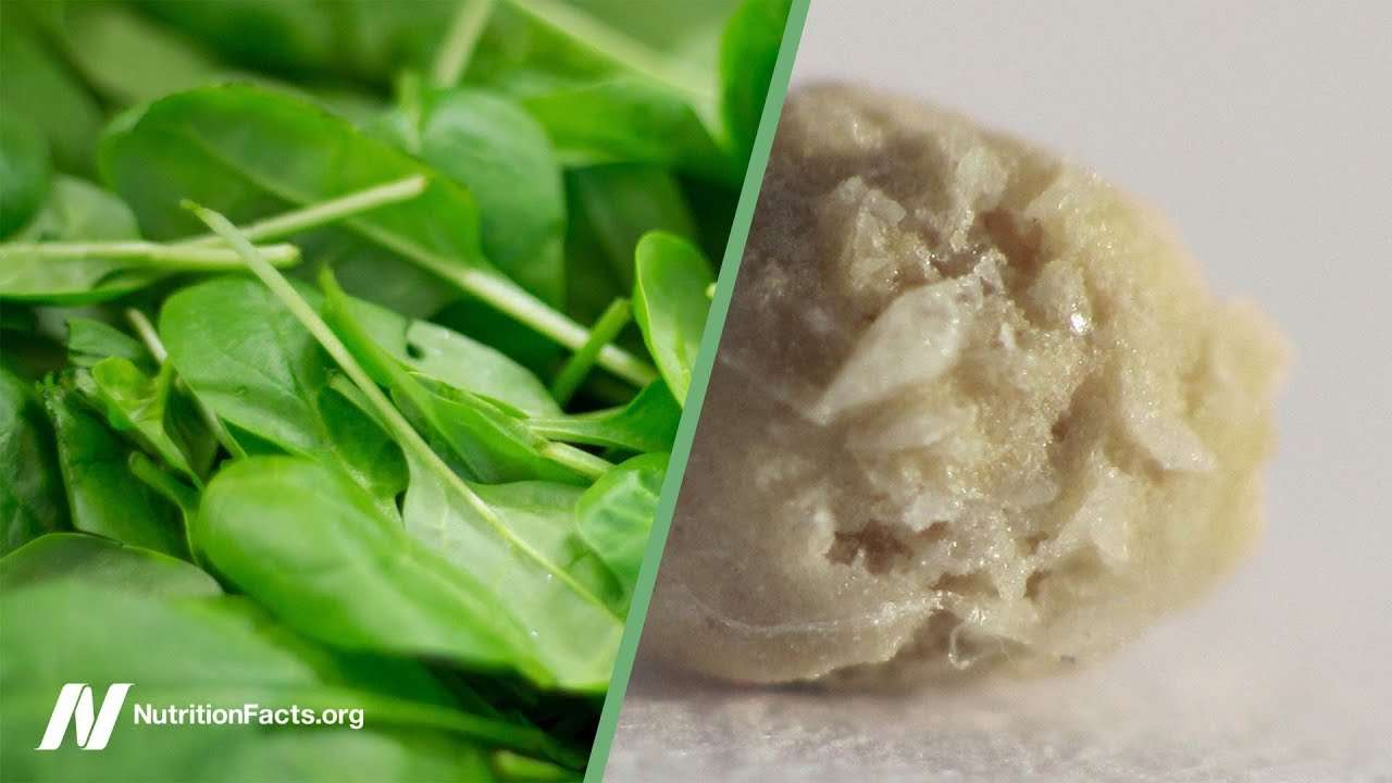 Can you get kidney stones from eating too much spinach