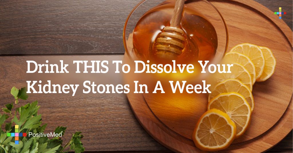 Drink THIS To Dissolve Your Kidney Stones In A Week