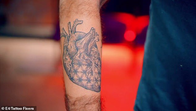 Heart transplant patient gets tattoo tribute to his organ ...