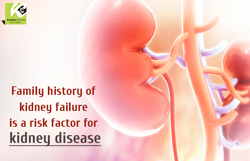 Kidney disease tends to run in the family. Get yourself ...