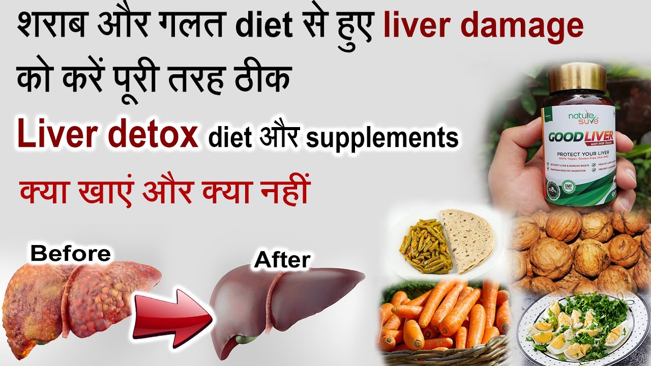Liver detox diet plan, foods and supplement. Repair ...