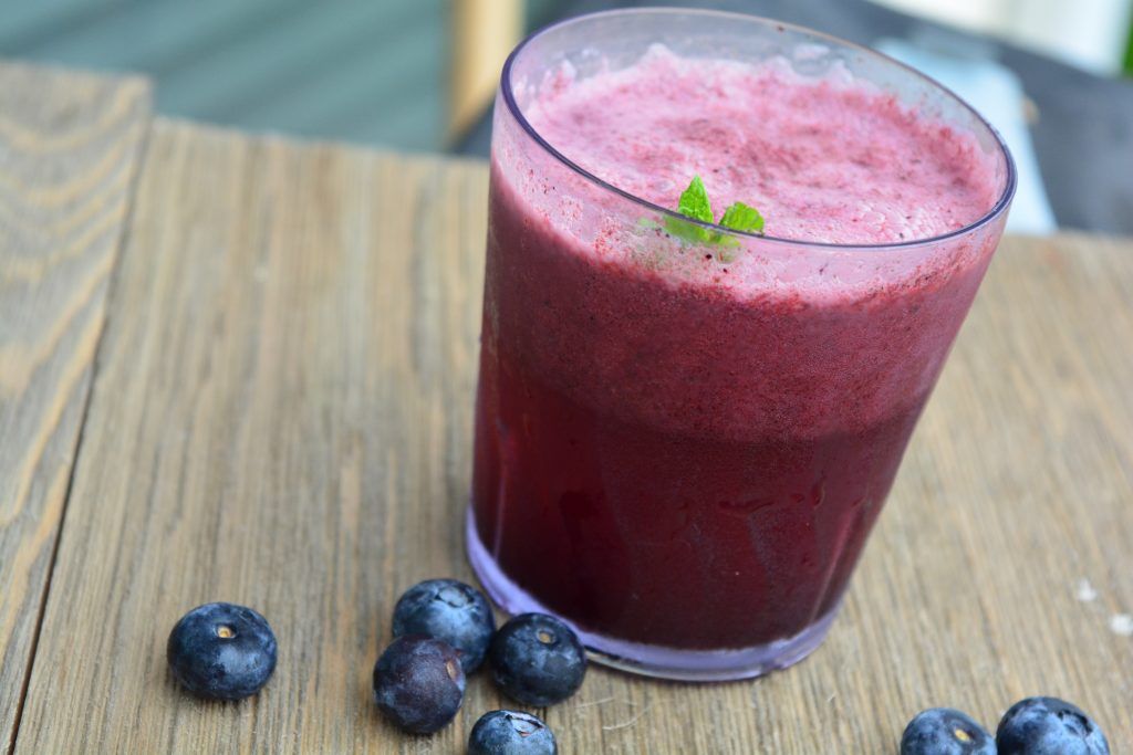 low potassium simple blueberry smoothie for kidney disease ...