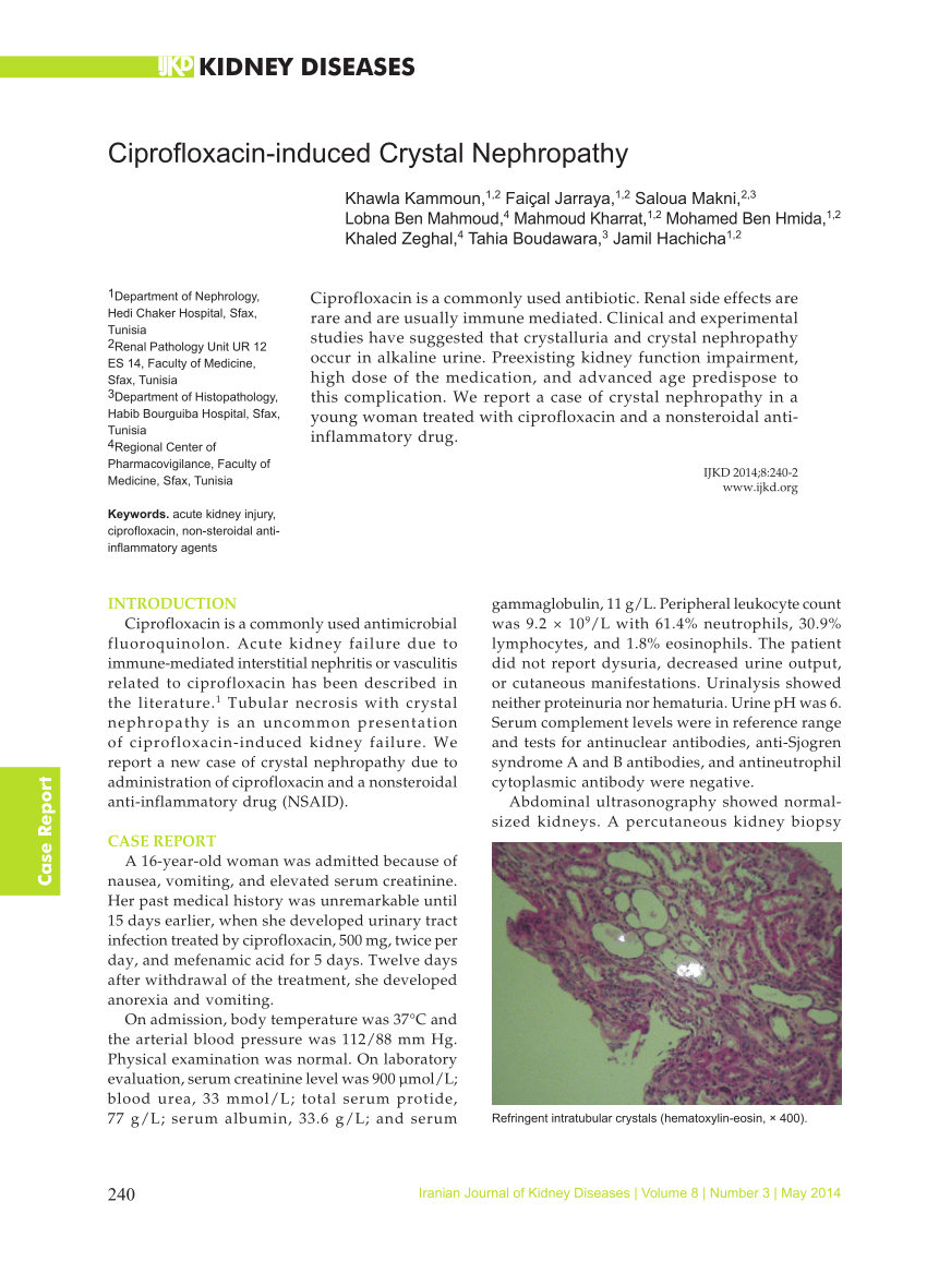 (PDF) Ciprofloxacin