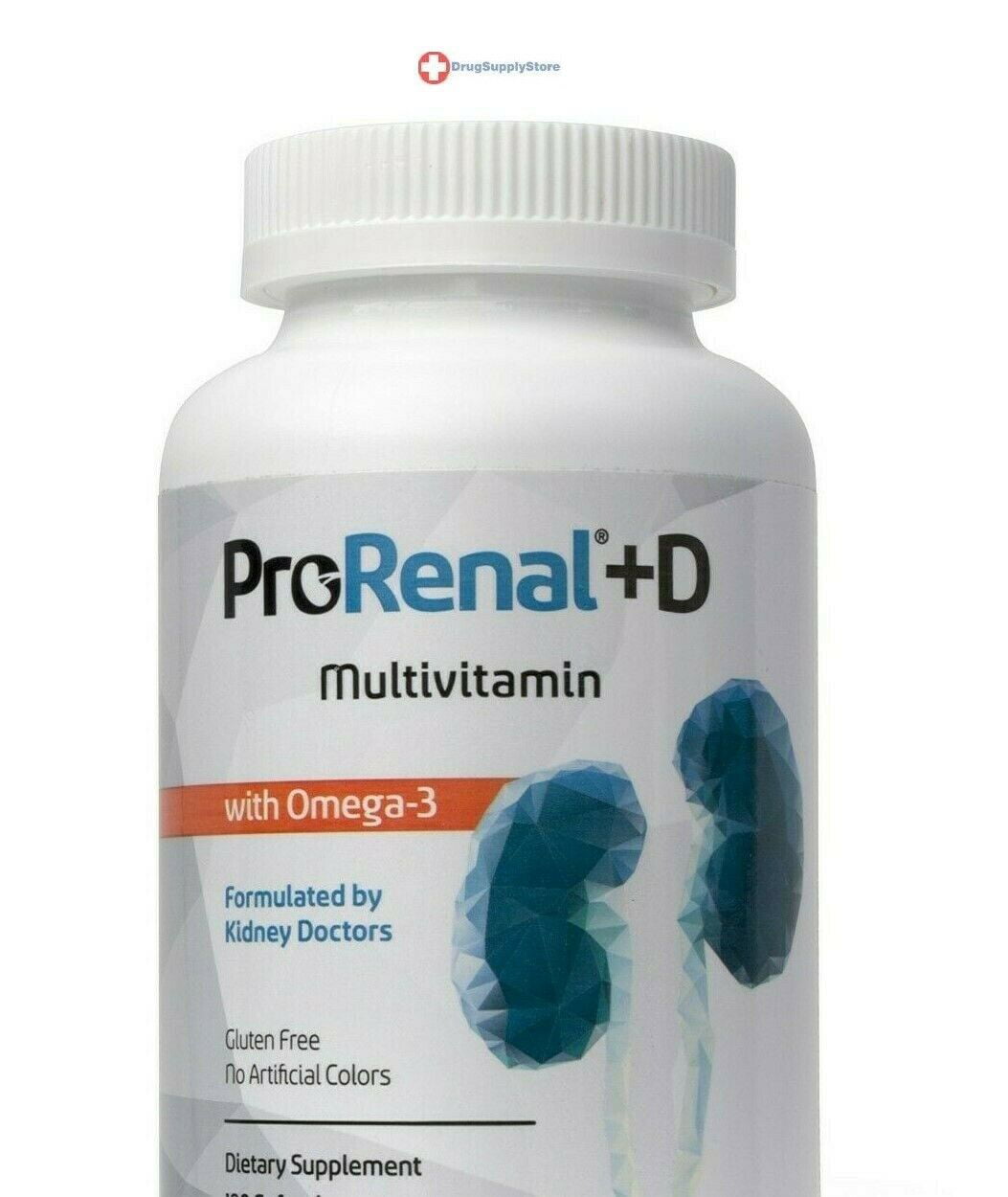 ProRenal+D Multivitamin Daily Multivitamin for Kidney Health 30 ct ...
