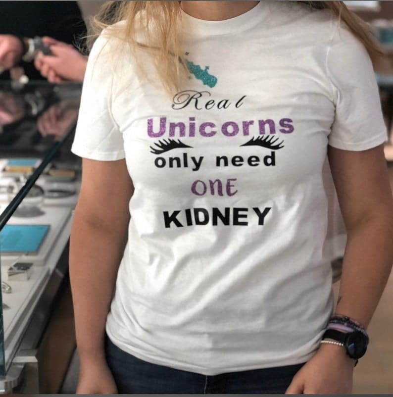 Real unicorns only need one kidney organ donor living donor