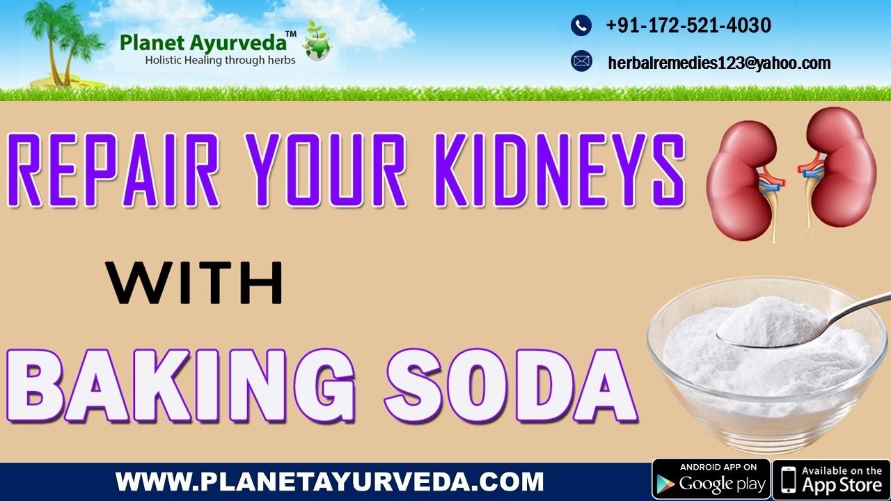 Repair Your Kidneys With Baking Soda