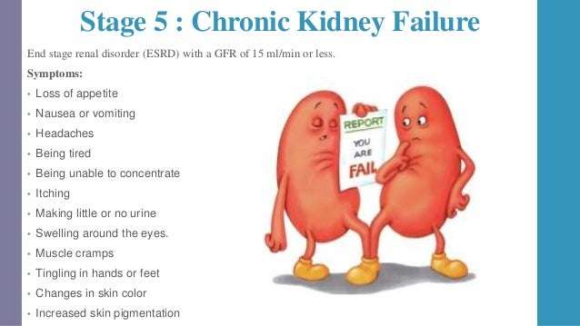 Stage 5 Kidney Failure Symptoms
