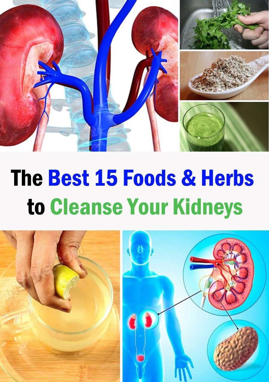 The Best 15 Foods &  Herbs to Cleanse Your Kidneys