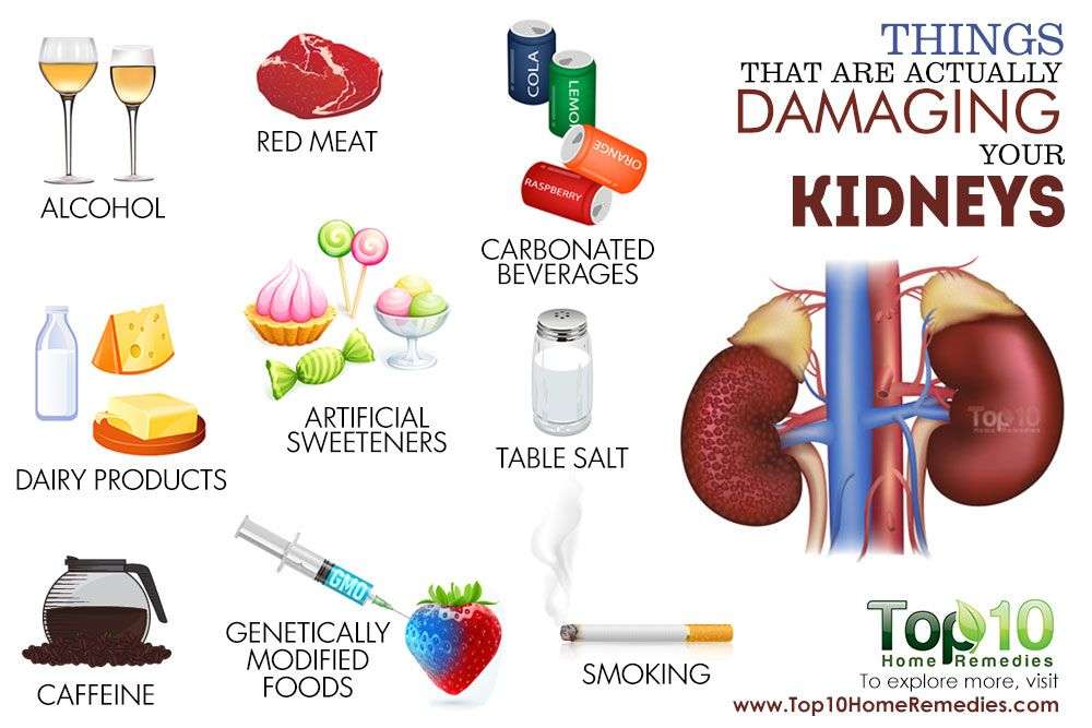 things that are damaging for your kidneys