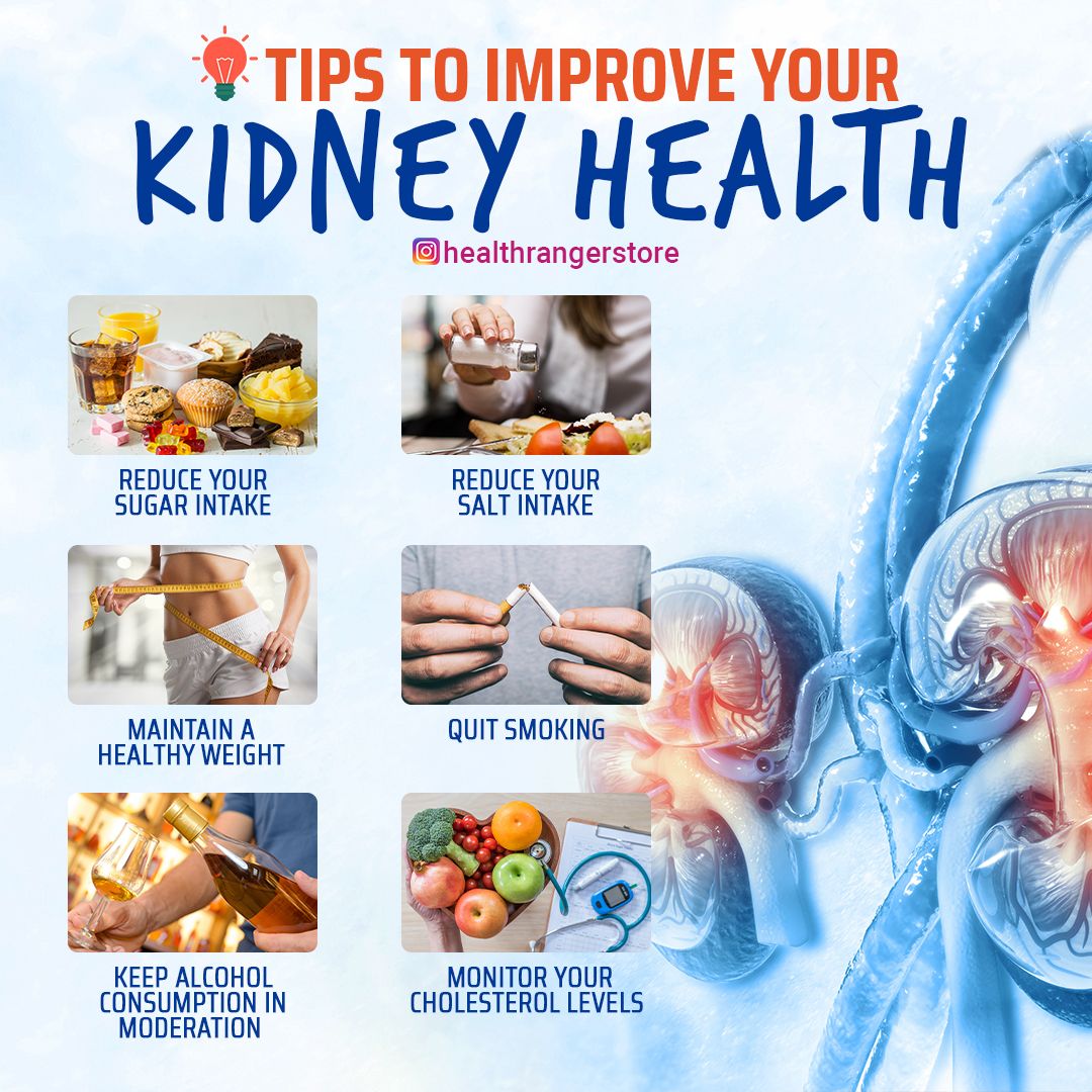 Tips to improve your kidney health